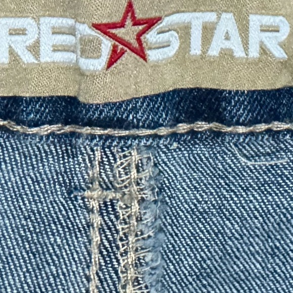 NWT $88 RED STAR Ankle Straight Leg Jeans Women’s Sz 6/28 Classic Wash Denim - Picture 6 of 14